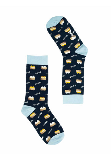 Socks Dim Sum Navy