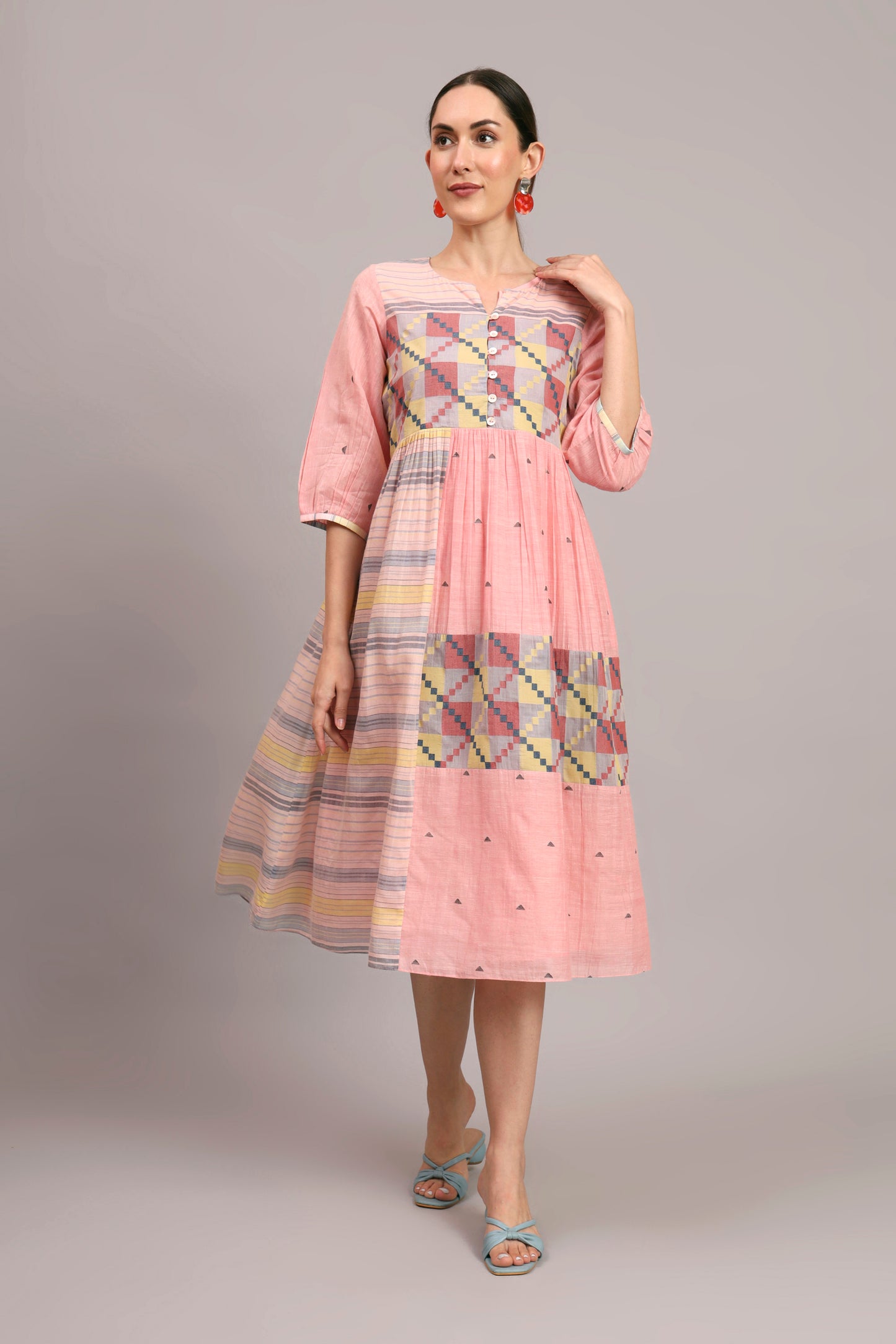 Dress Coral Whimsy Pink