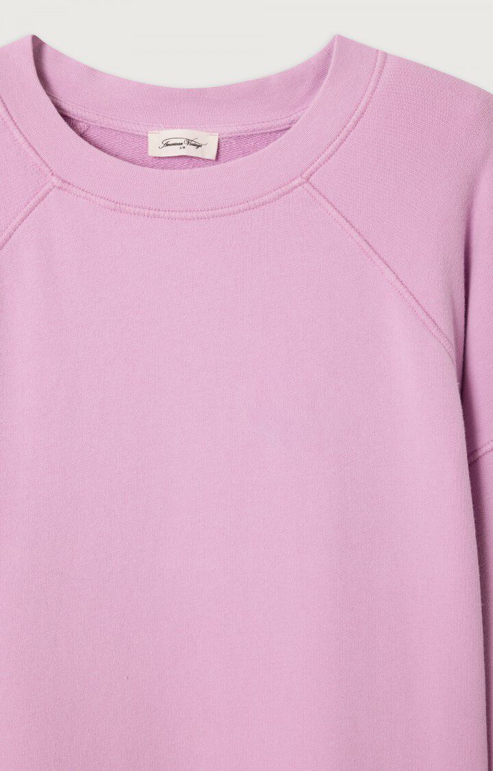 Women's Loose-Fit Sweatshirt Soft Fleece - Orchidee