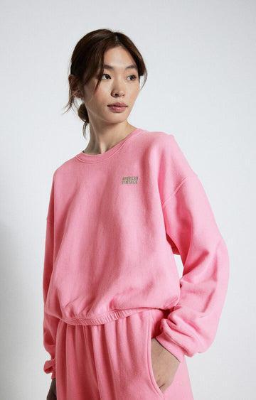 Sweatshirt Izu03a Rose-Vintage