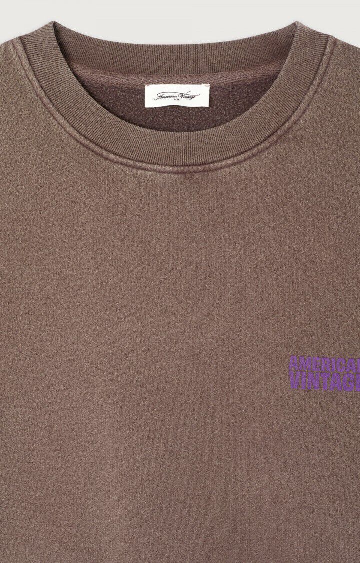 Sweatshirt Pli03c Chataignier-Vintage