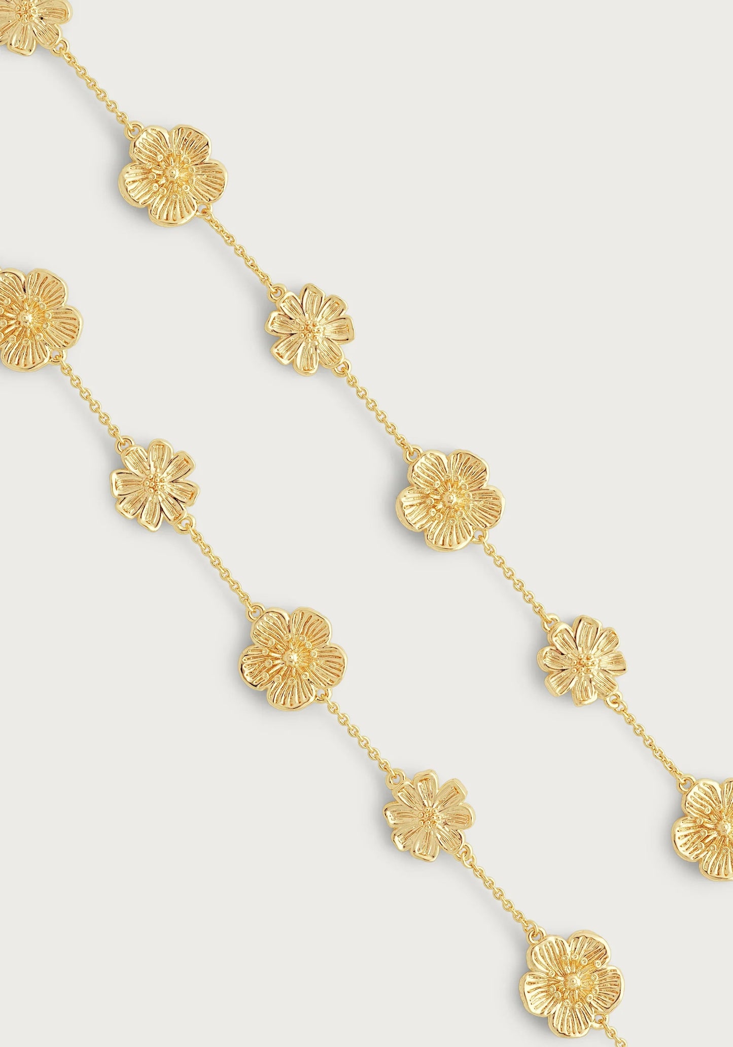 Necklace Wildflower St Ne Gold
