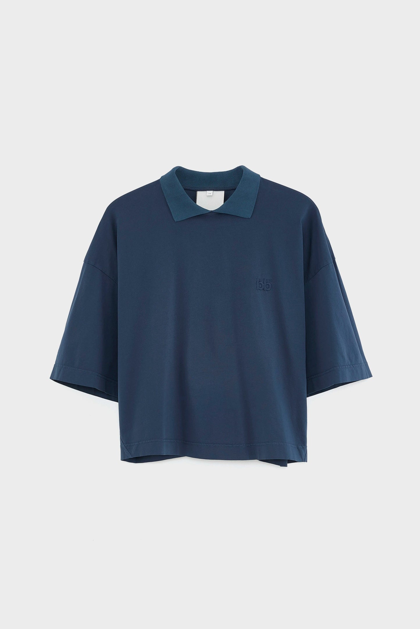 Women's Polo T-Shirt 100 Percent Cotton Jersey - Navy Blue Parker