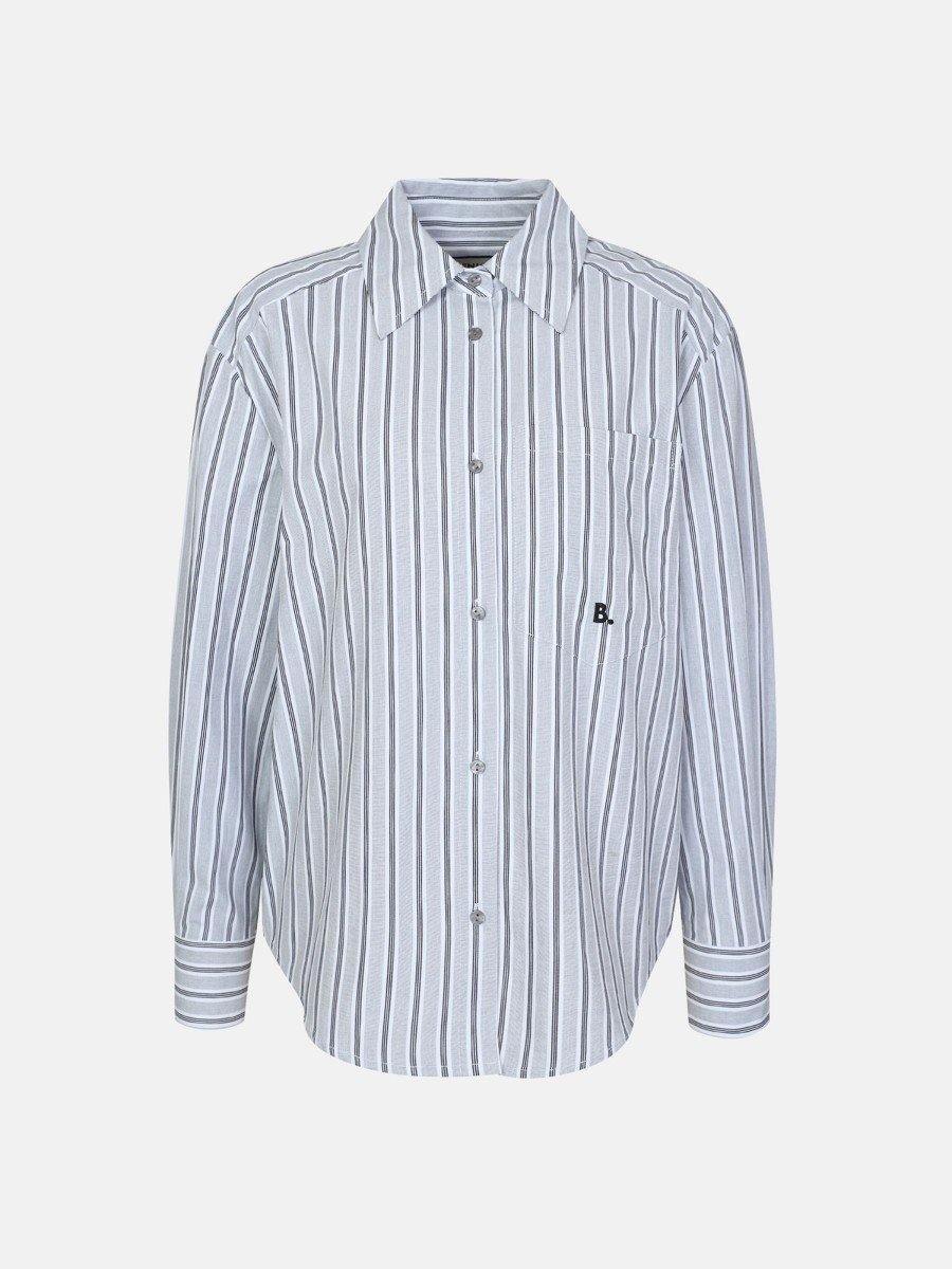 Shirt 21clea Grey-Stripes