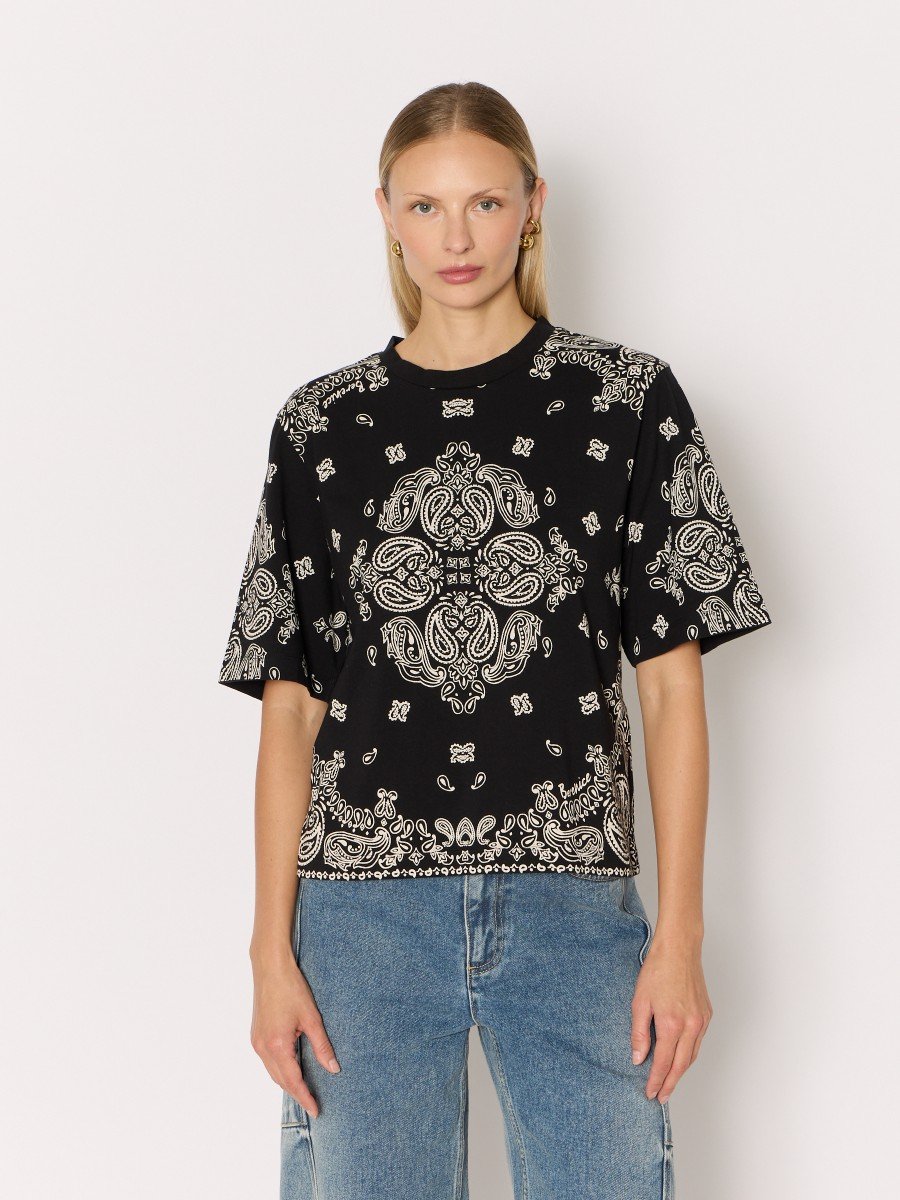 Tshirt 21teebandana Black