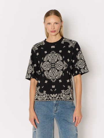 Tshirt 21teebandana Black