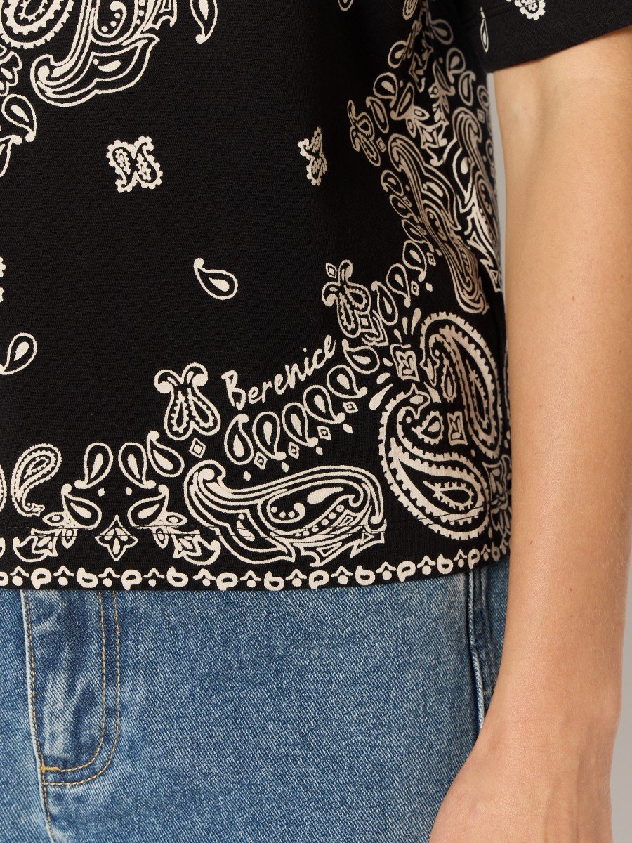 Tshirt 21teebandana Black