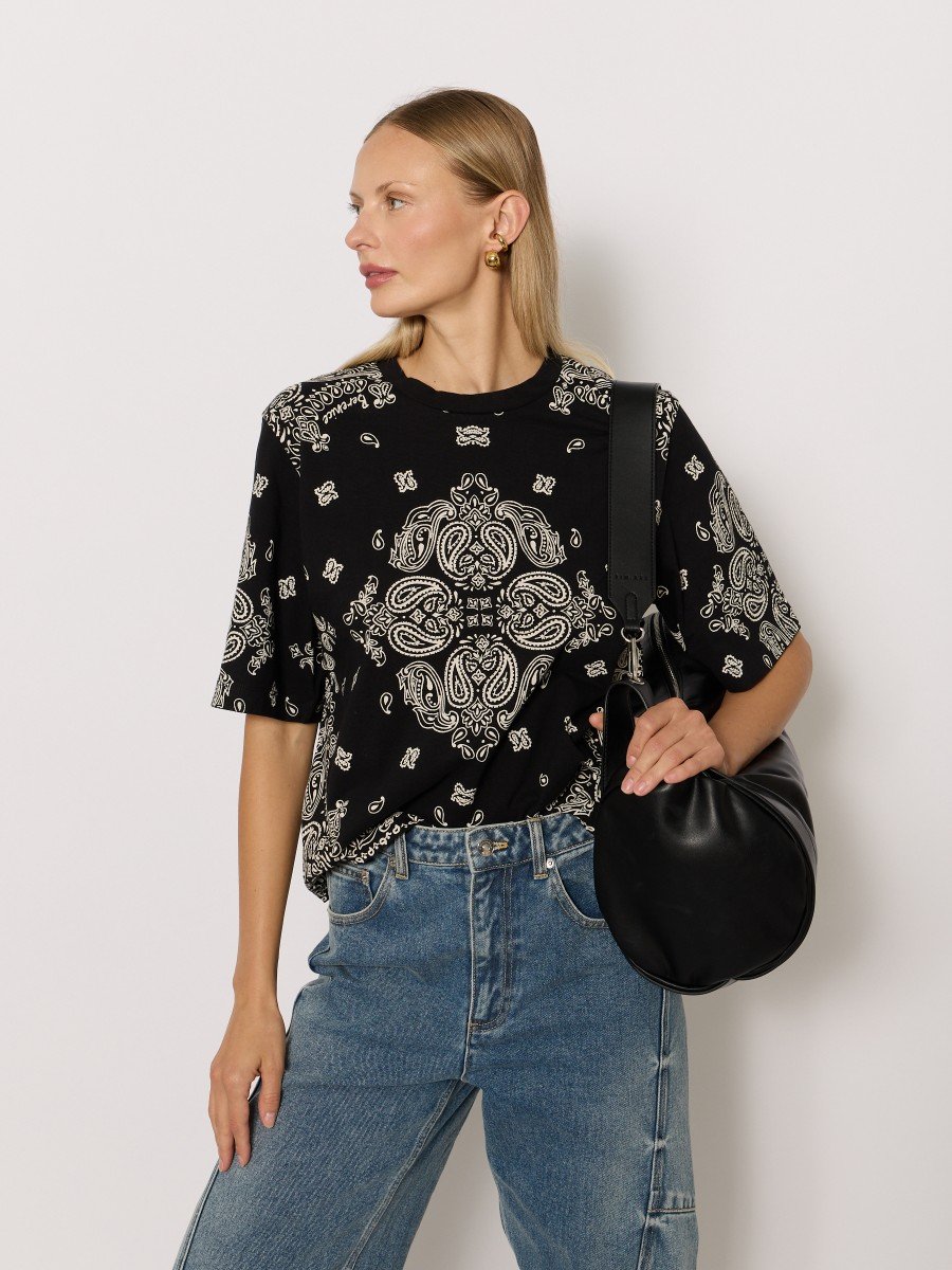 Tshirt 21teebandana Black