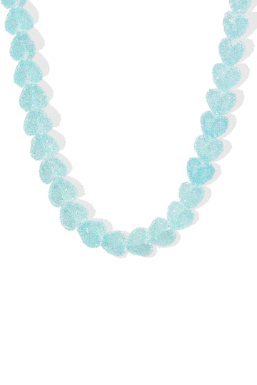 Necklace Jelly He Jelly Heart N Baby-Blue