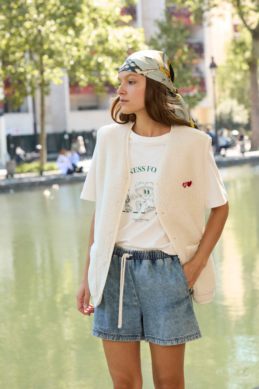 Tshirt Fannet Fannette Ecru