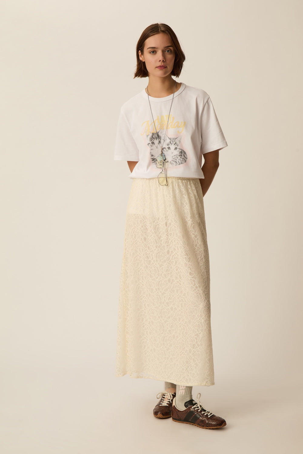 Des Petits Hauts | Jeanne T-Shirt - Ecru