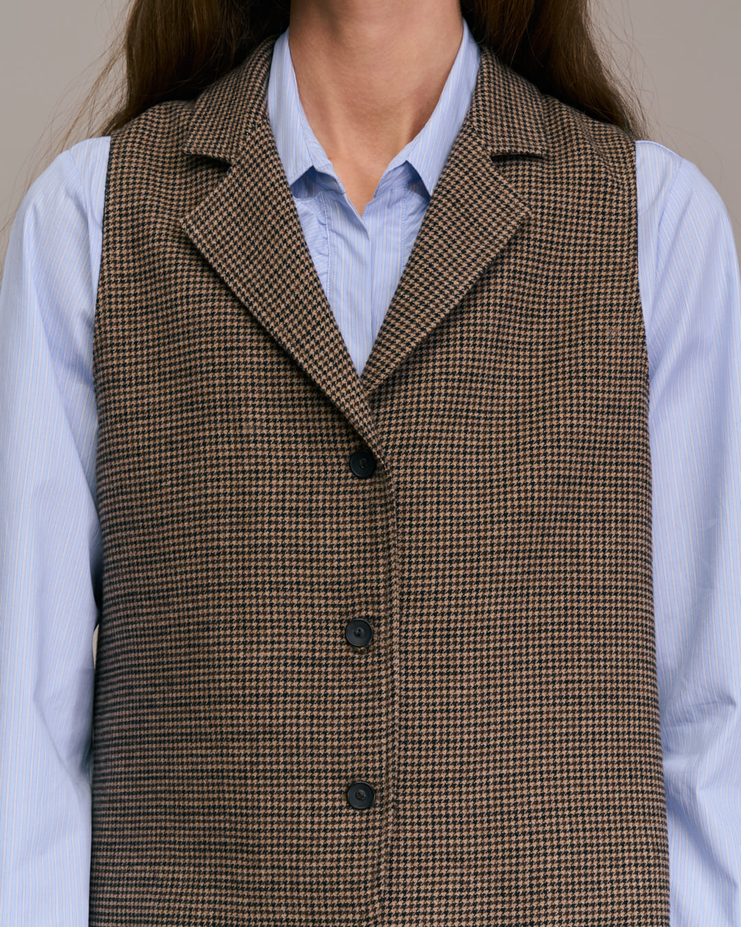 Gilet Gilto 10584 1-Choco-Marine