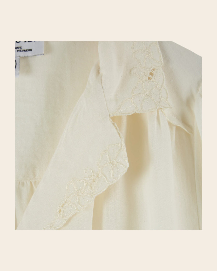 Blouse Vintage Ida-capucine Creme