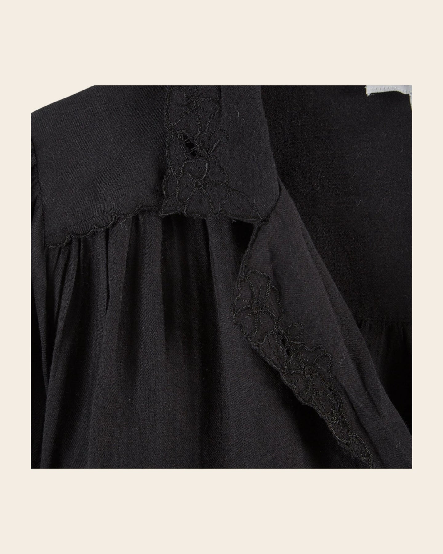 Blouse Vintage Ida-capucine Noir