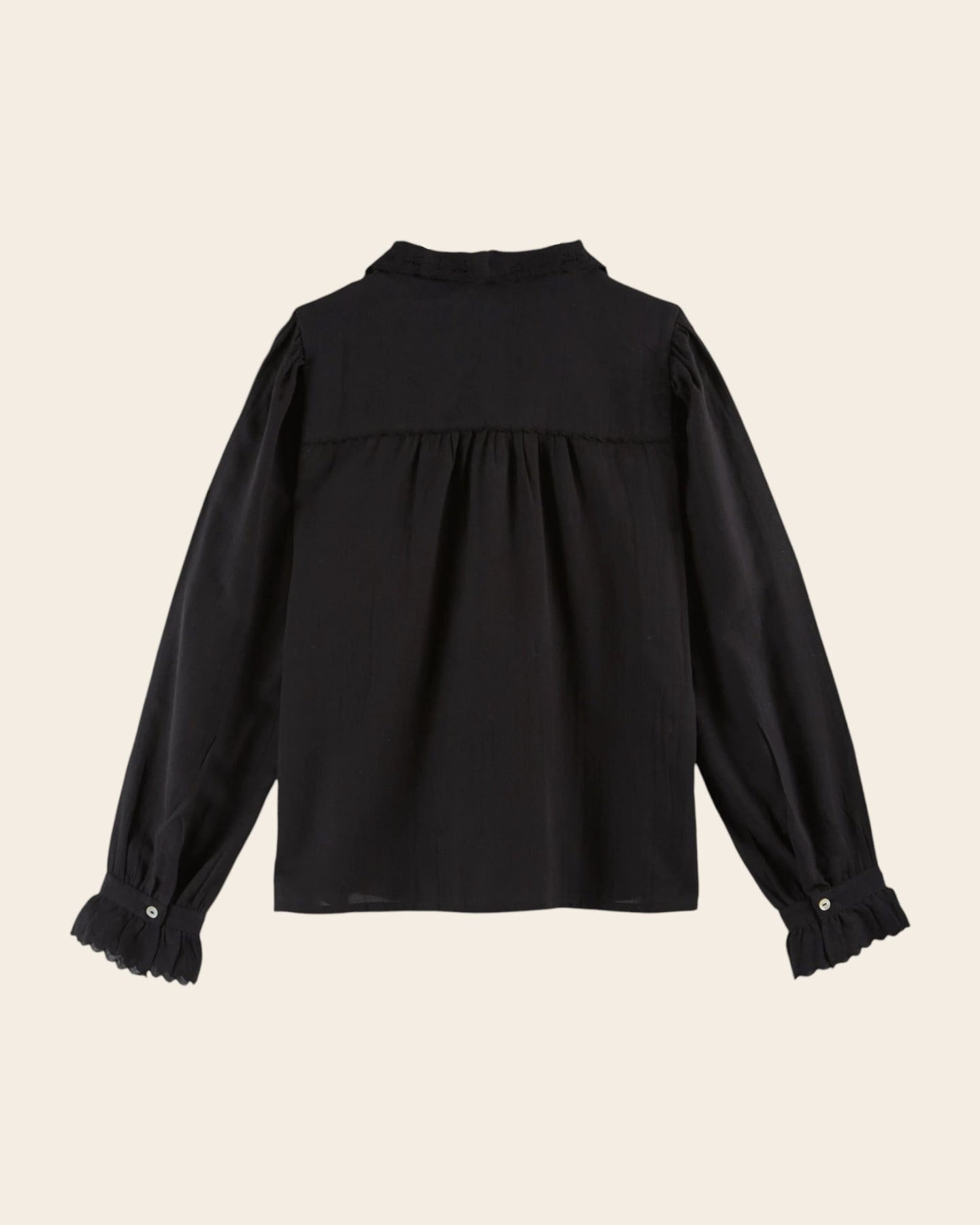 Blouse Vintage Ida-capucine Noir