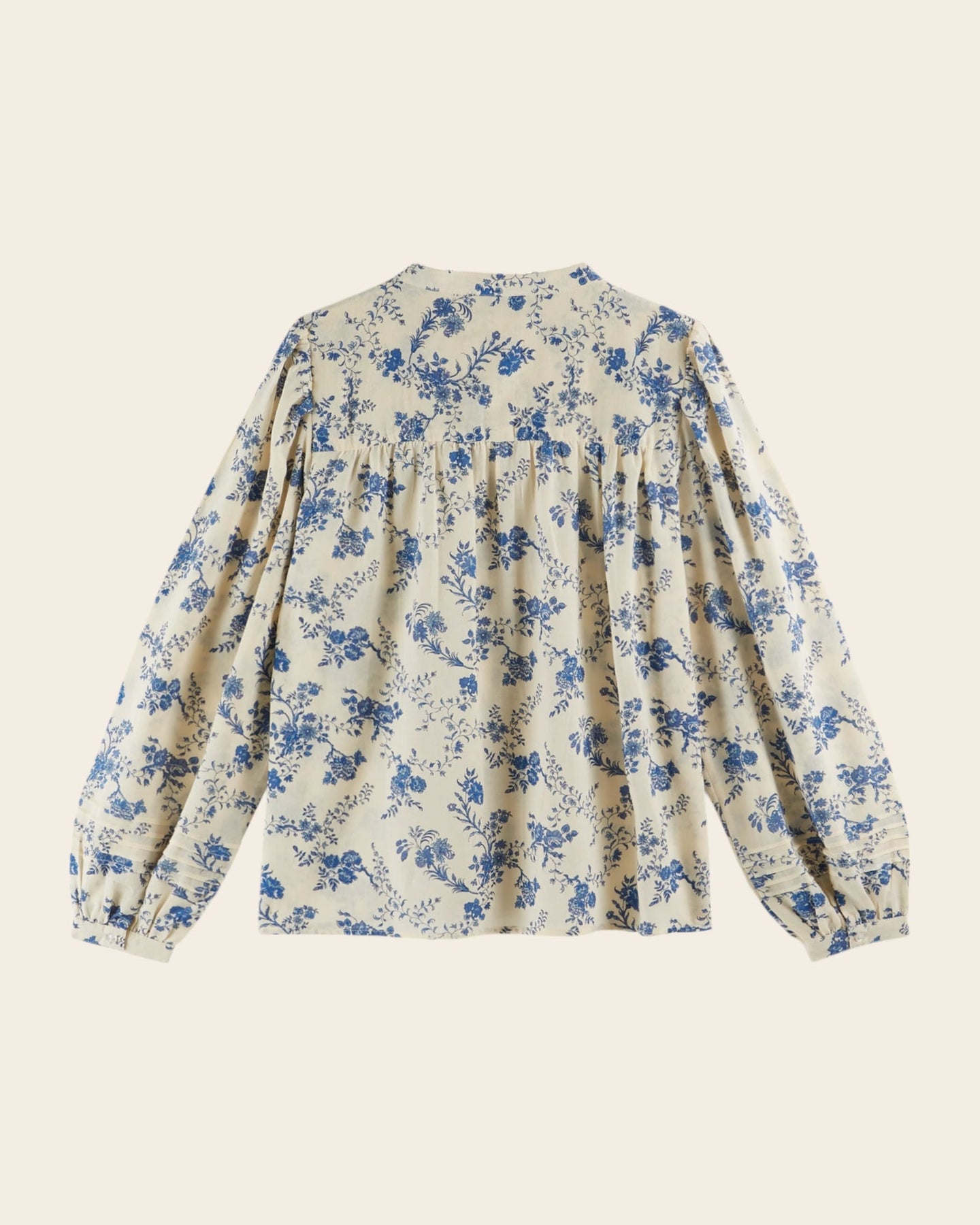 Blouse Imprimee Ida-cecilia2 Orchid-Bleu