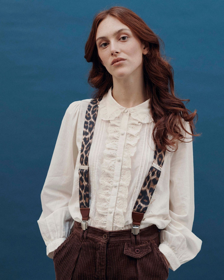 Blouse Vintage Br Ida-charline Creme