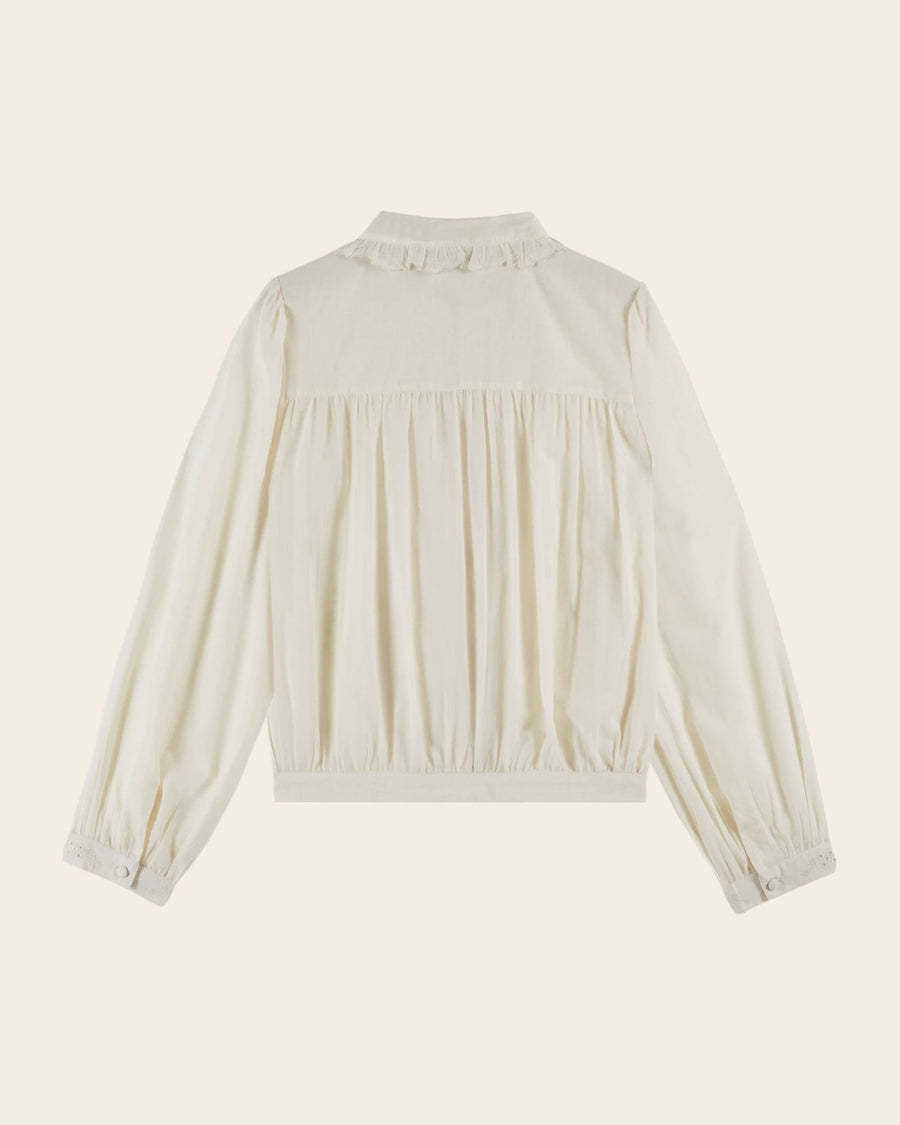 Blouse Vintage Br Ida-charline Creme