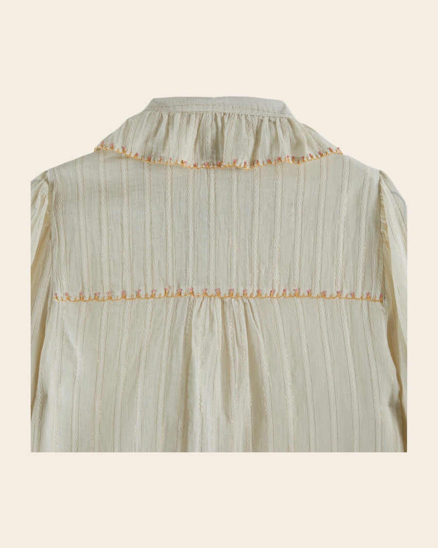 Blouse Col Bordag Ida-christelle Ecru