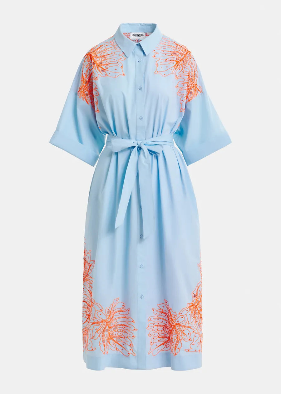 Dress Hanchor Lake-Blue