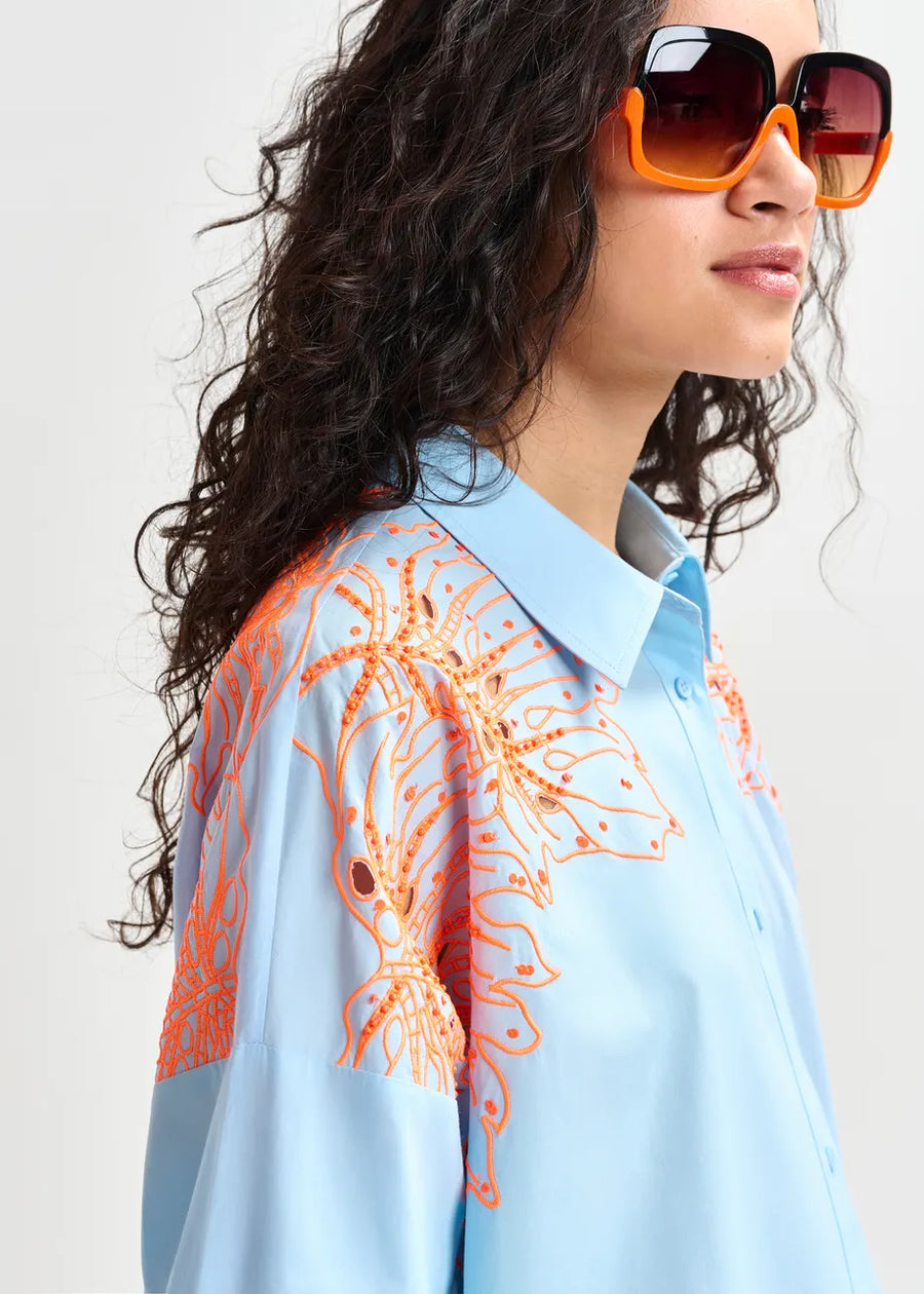 Dress Hanchor Lake-Blue