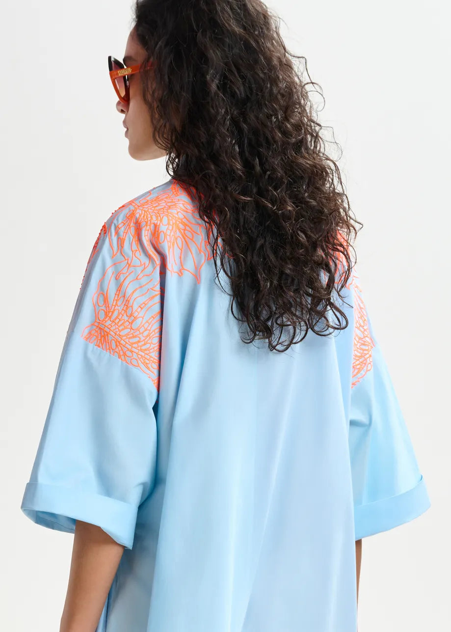 Dress Hanchor Lake-Blue