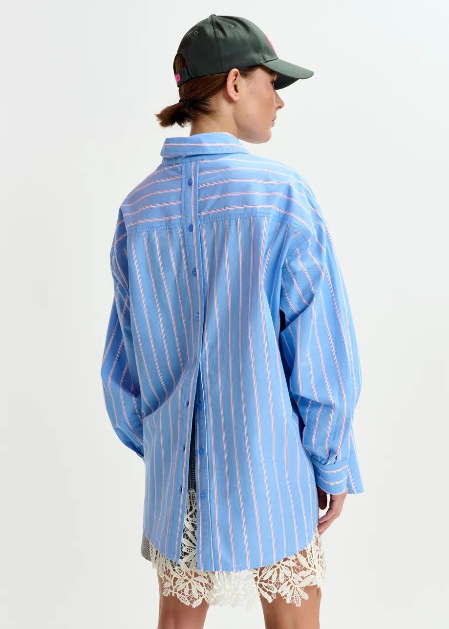 Shirt Ipatch Pale-Kingsblue