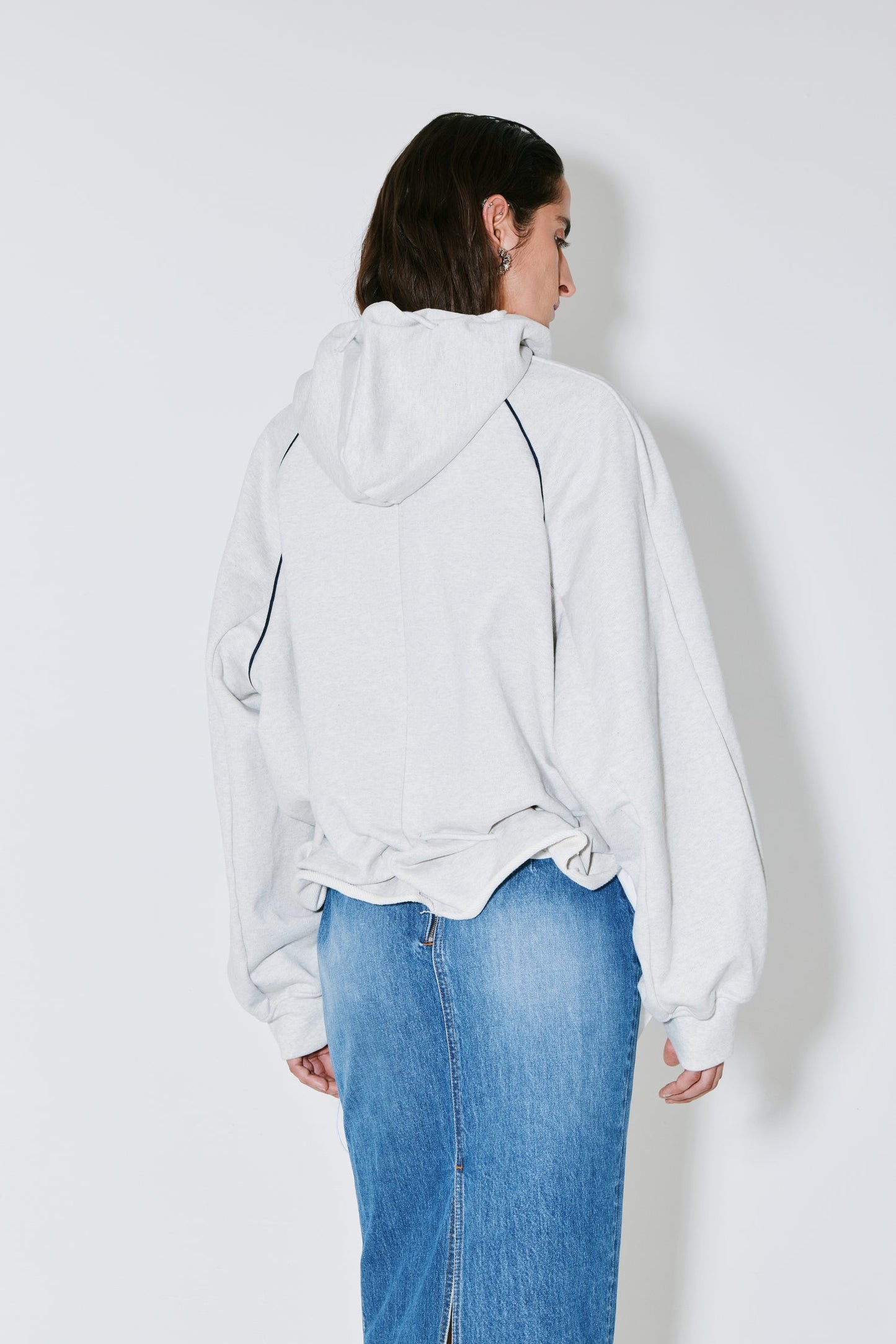 Facon Jacmin | Soulwax Jacket - Boxy Cotton Outerwear Light-Grey
