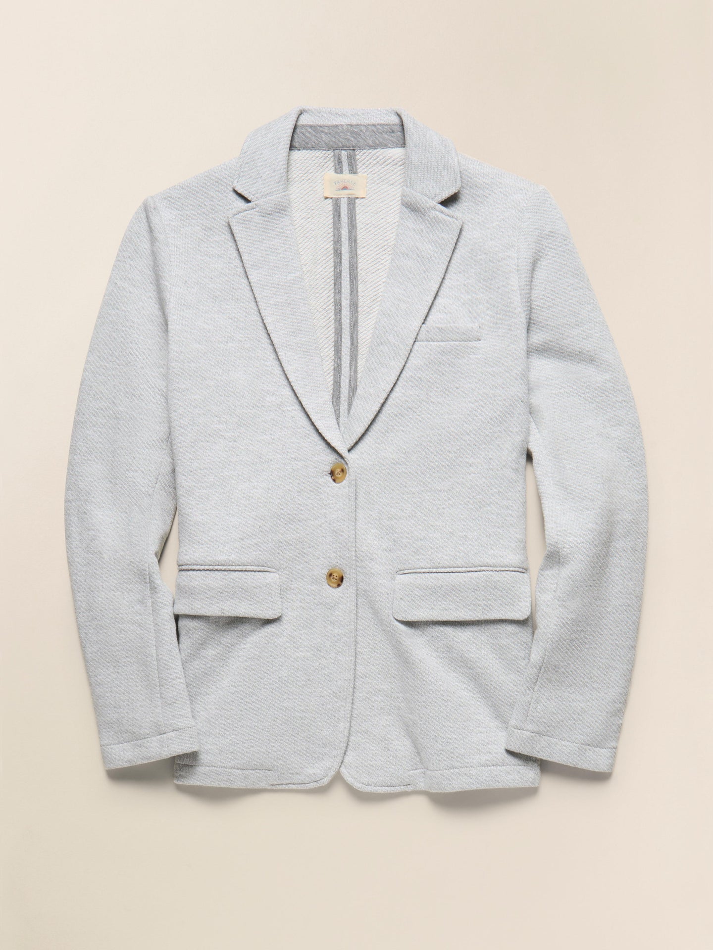 Inlet Knit Blazer Wos2507 Heather-Grey