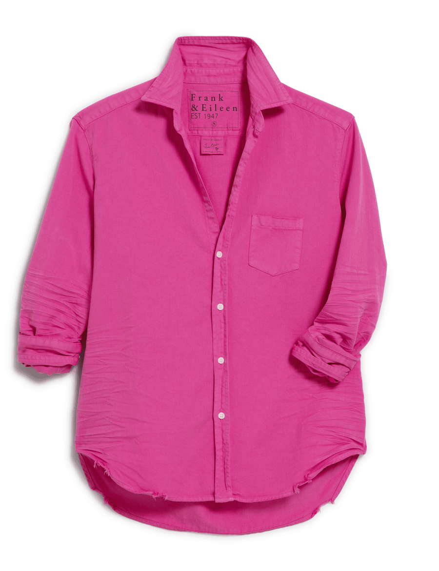 Denim Shirt E Eileen Famous De Hot-Pink