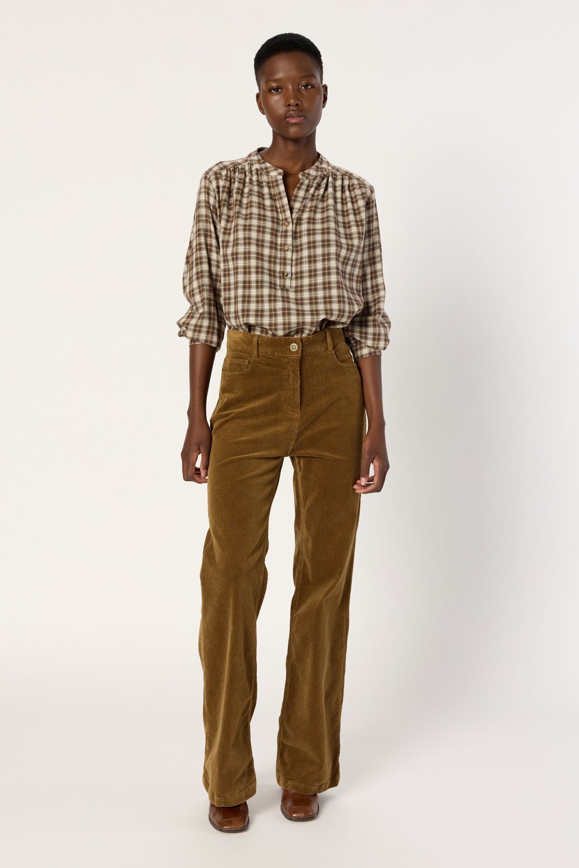 Blouse Aline Dcc17c148 Brown