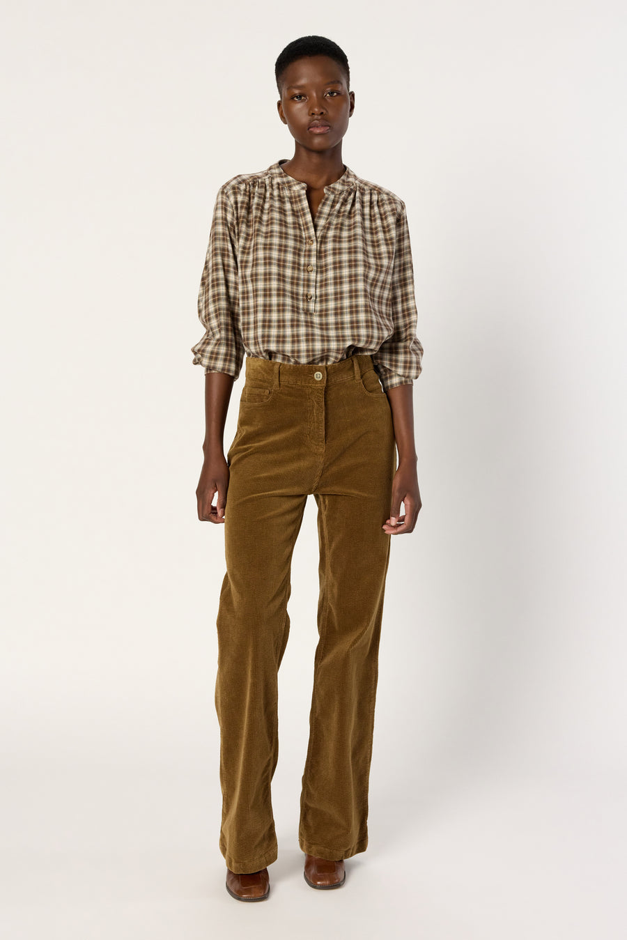 Blouse Aline Dcc17c148 Brown