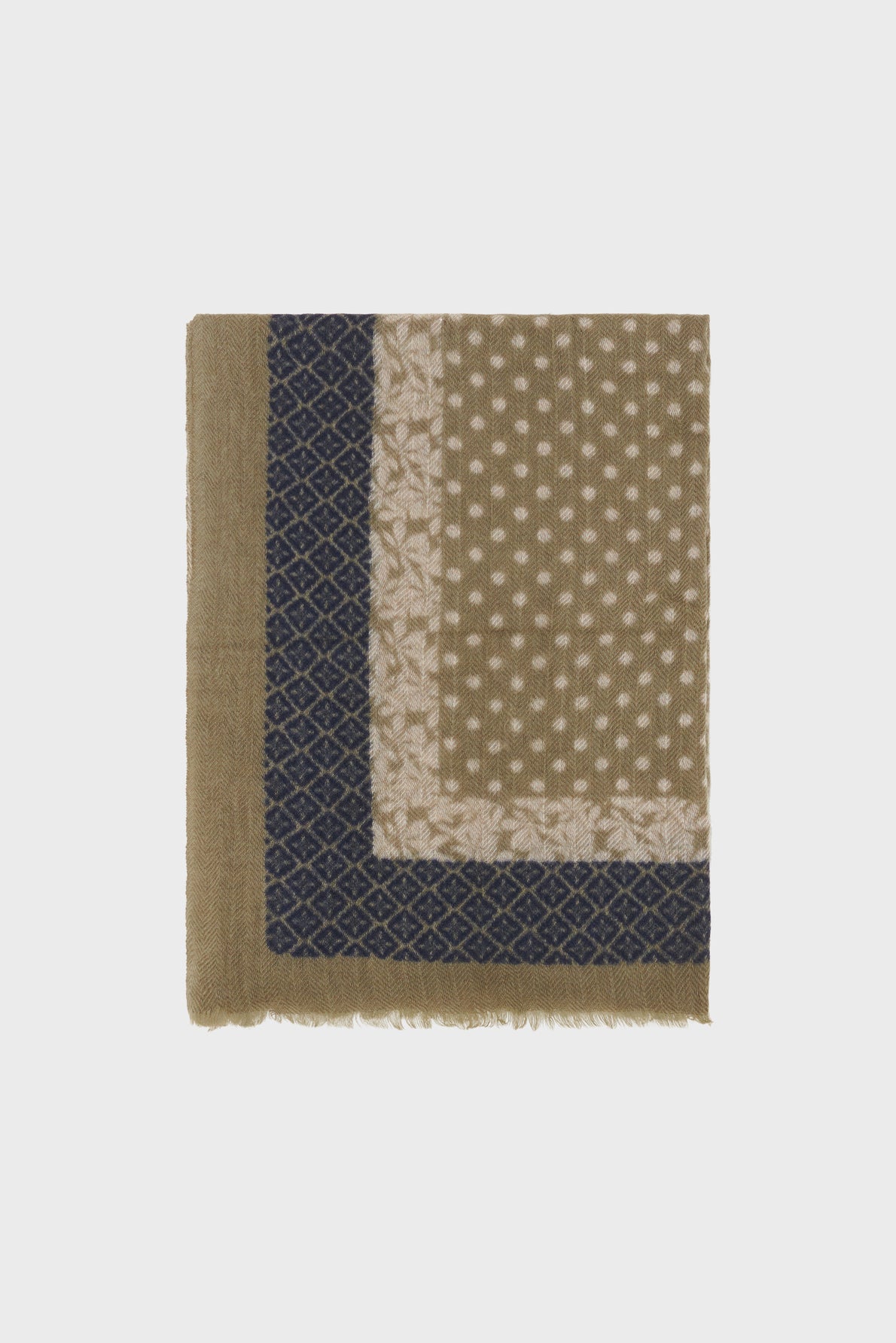 Scarf Raniah Dch09c269 Khaki-Green