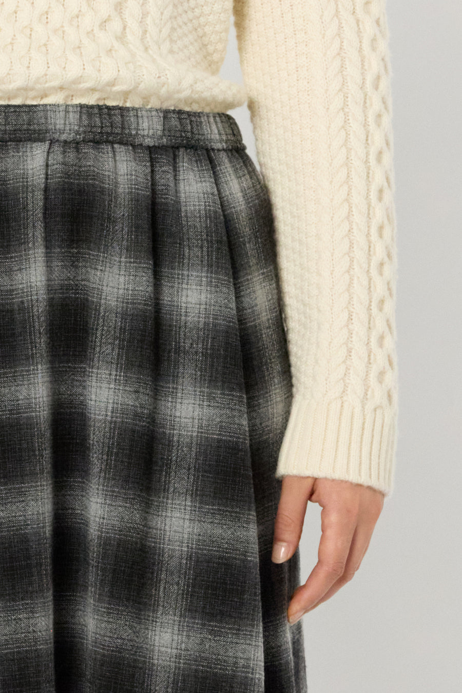 Skirt Basma Dcj08c124 Grey