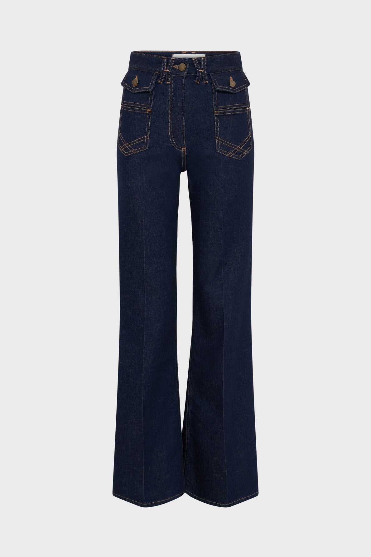 Gerard Darel - Raw flared jeans - ANNA