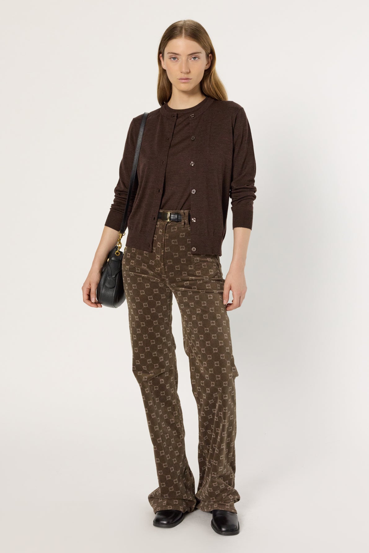 Pullover/vest Estelle Dcu01c222 Brown