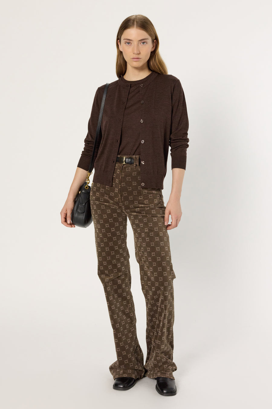 Pullover/vest Estelle Dcu01c222 Brown