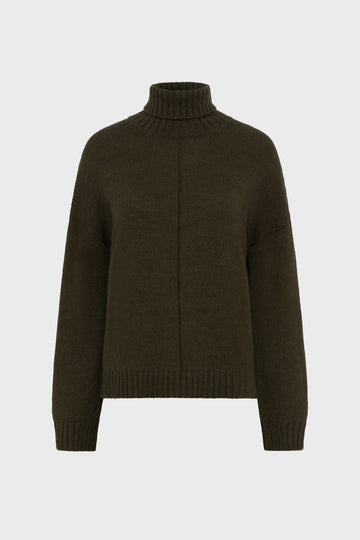 Pullover/vest Enid Dcu93c244 Khaki-Green