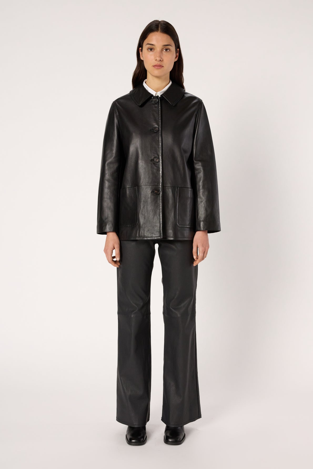 Leather Garment Neva Dcy07c008 Black