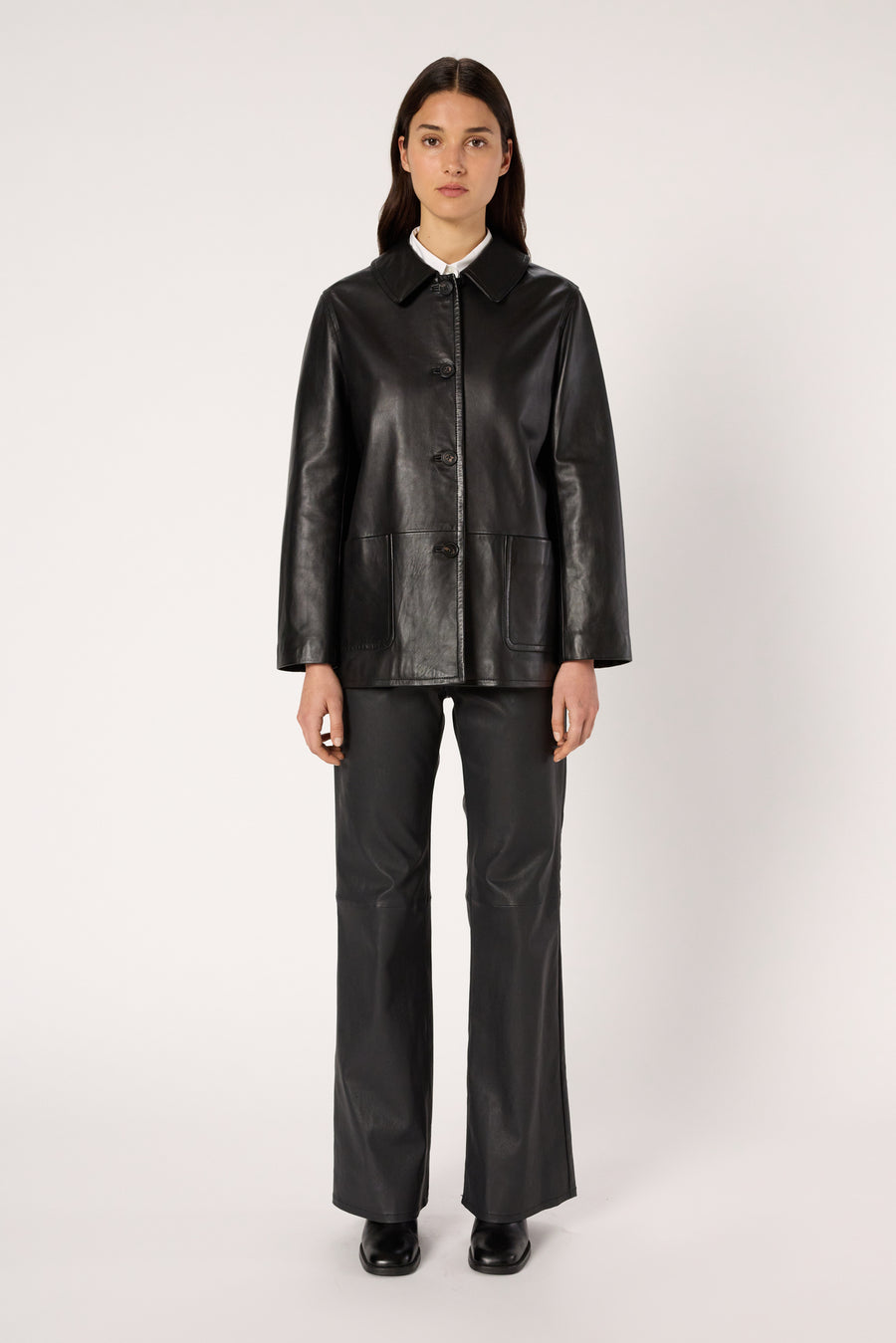 Leather Garment Neva Dcy07c008 Black