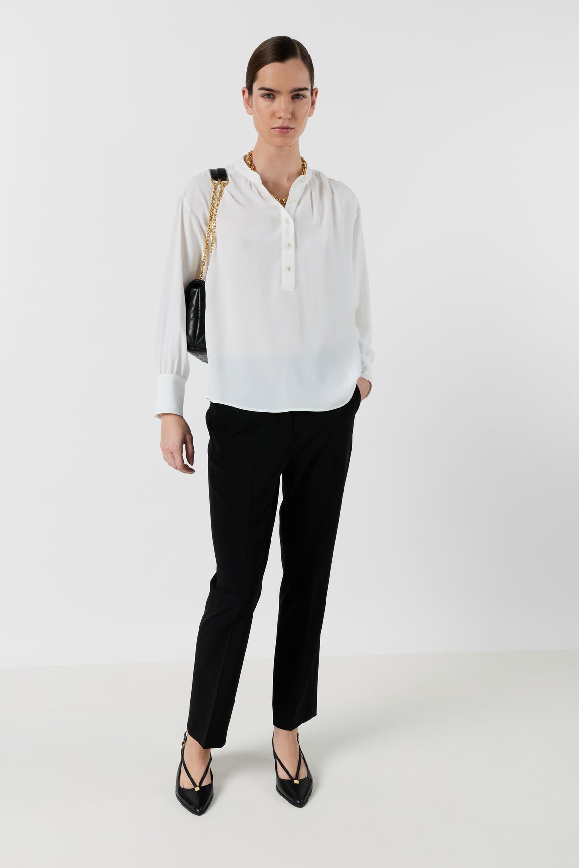 Blouse Ddc20d098 Ecru