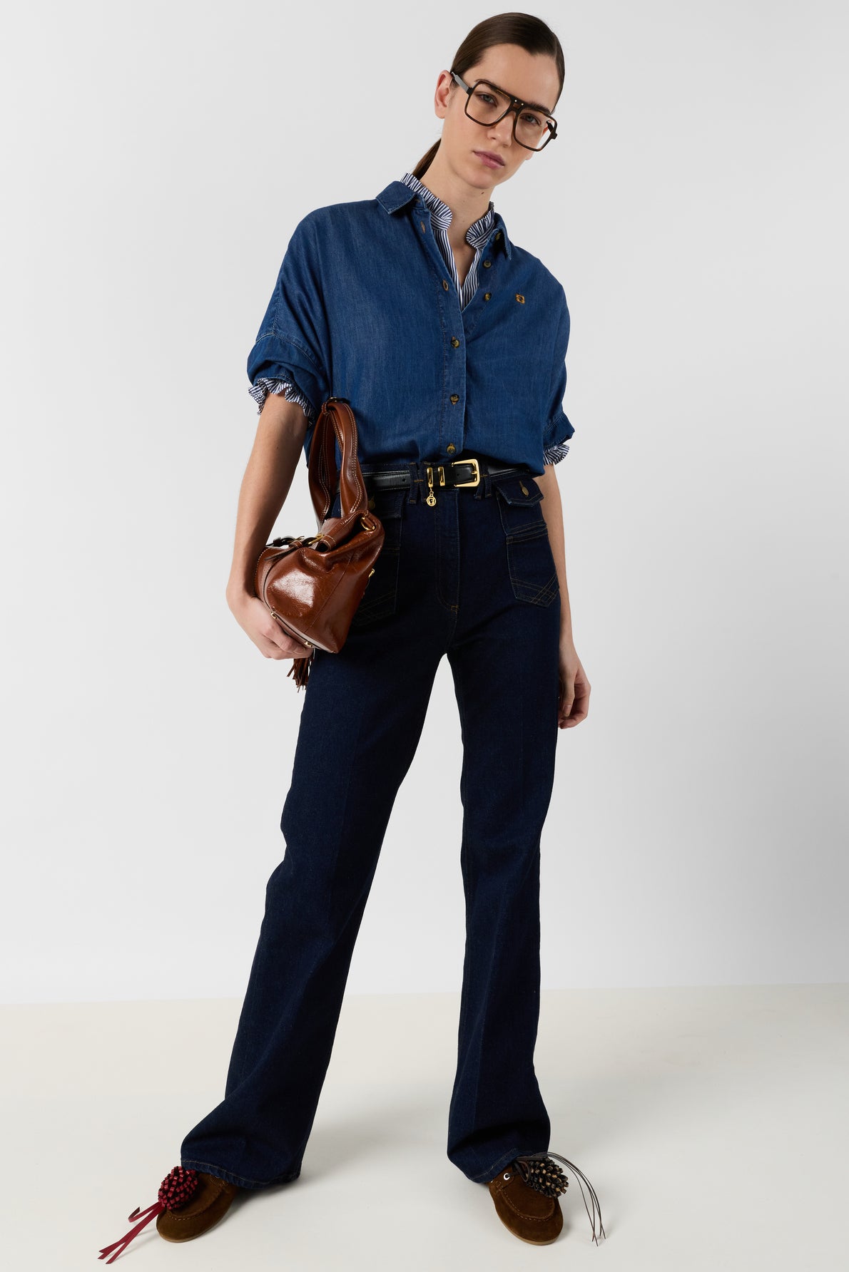 Blouse Ddc22d058 Blue