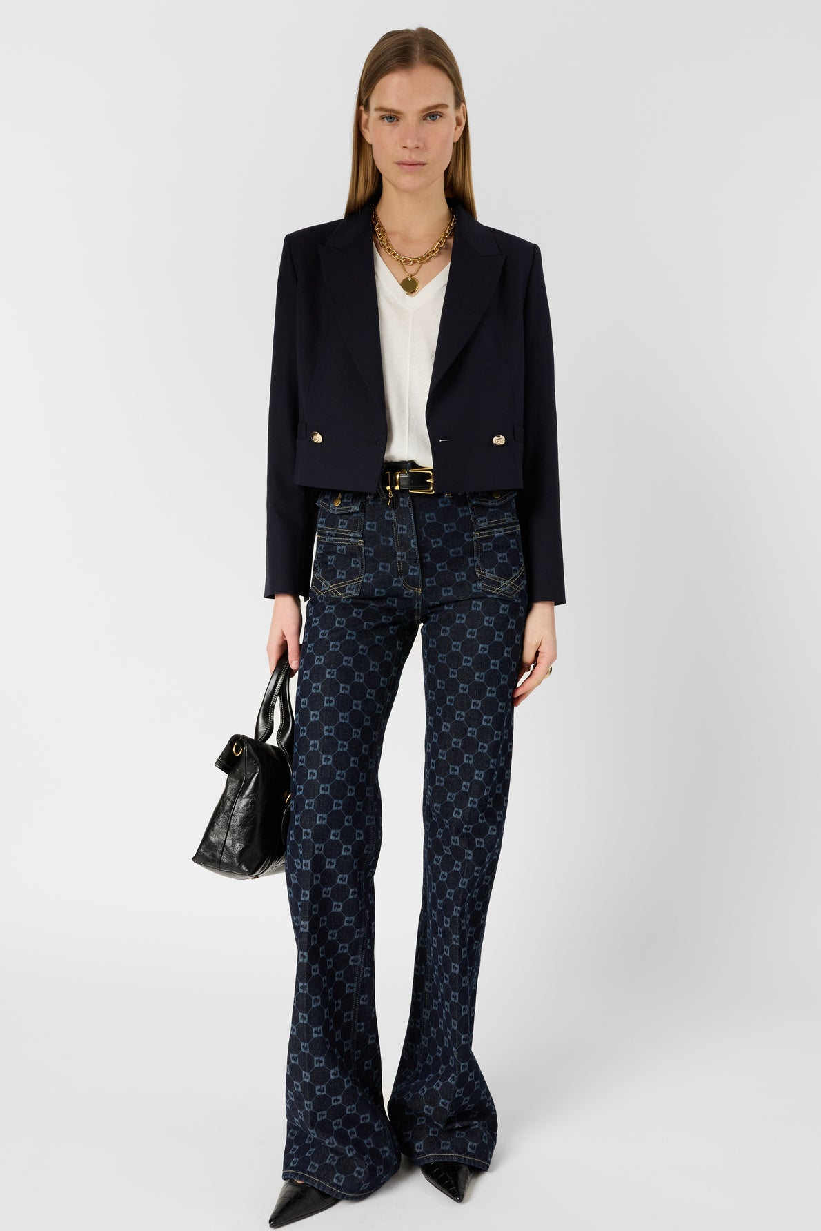 T-shirt Ddt11d251 White