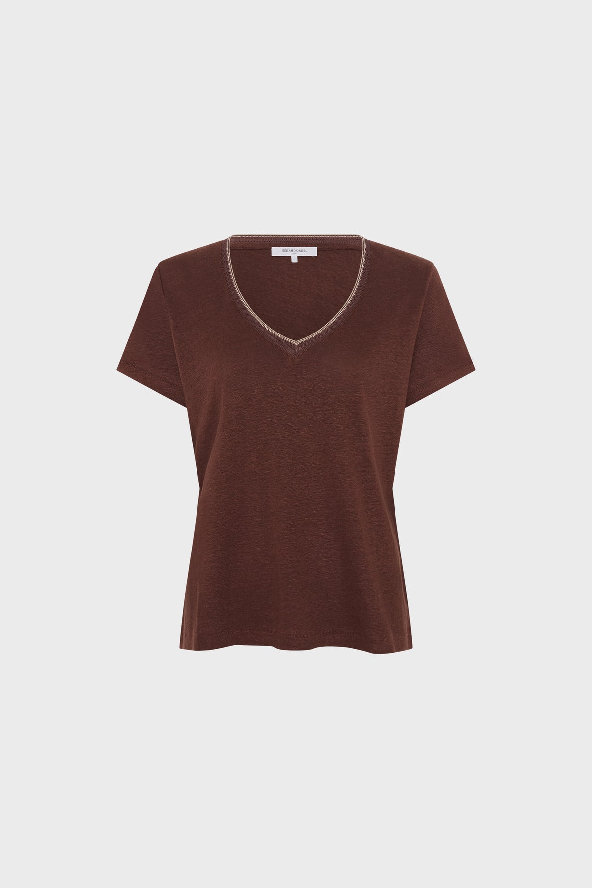 T-shirt Ddt23d252 Brown