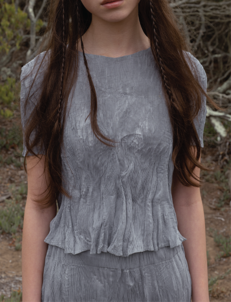 Blouse Gd172 Grey