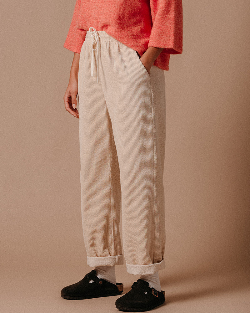 Pants Fw2513003 Liberty Ecru