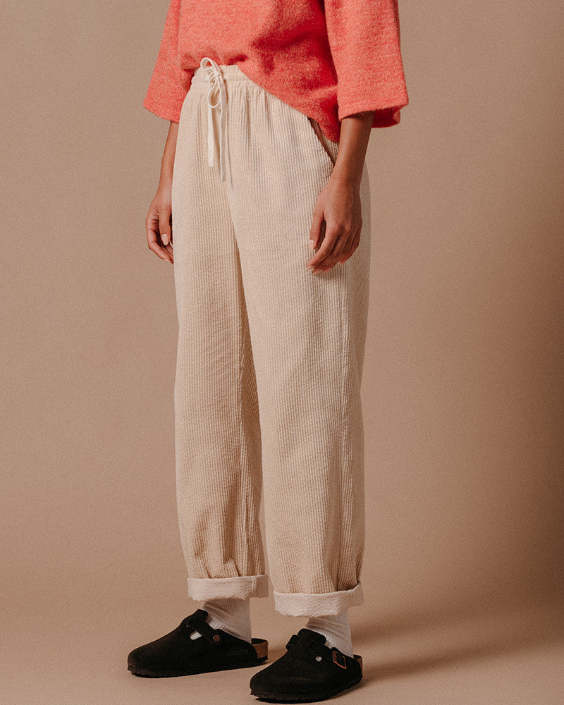 Pants Fw2513003 Liberty Ecru