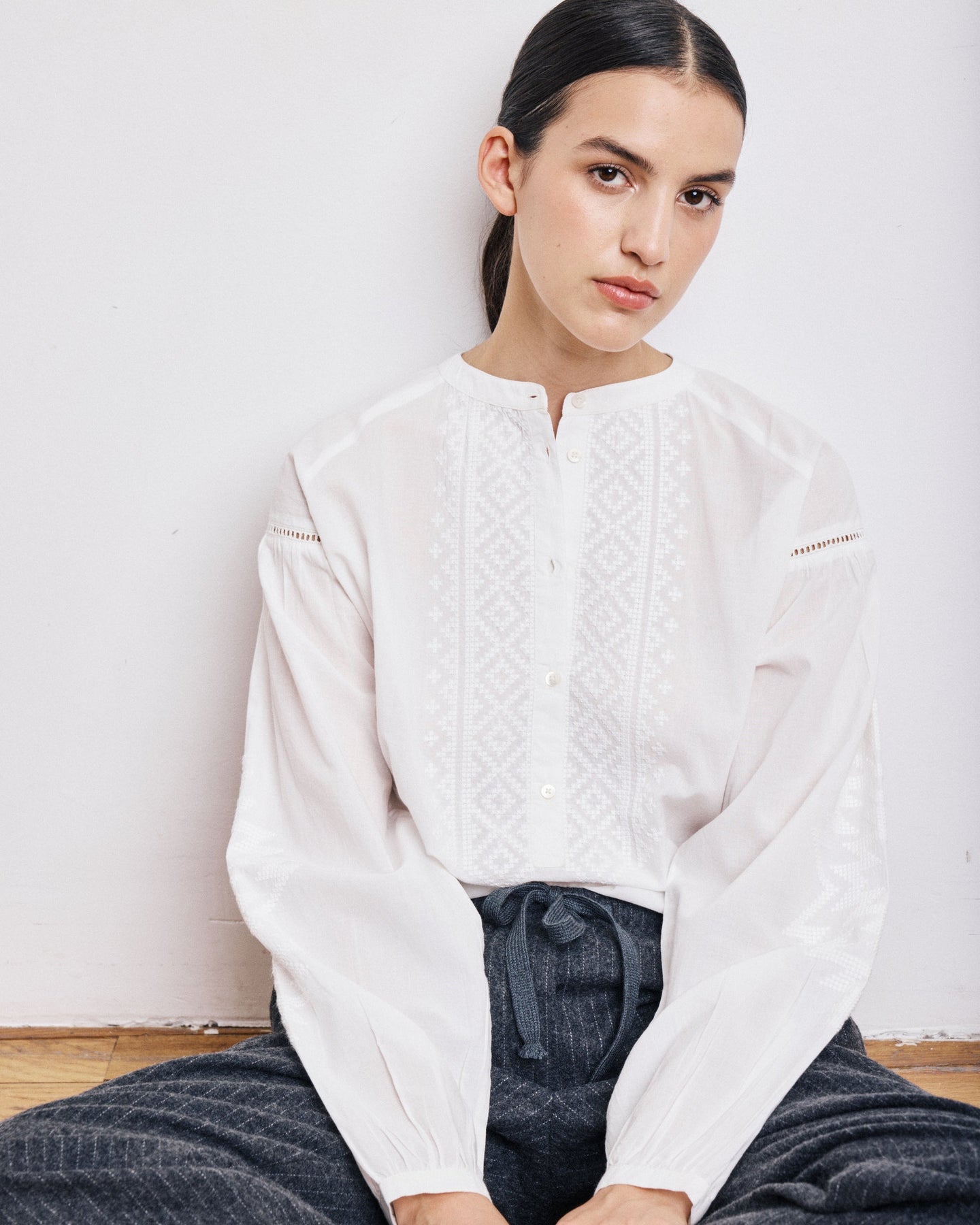 Blouse Celeste Becq55 Celeste Becq550 01-Ecru