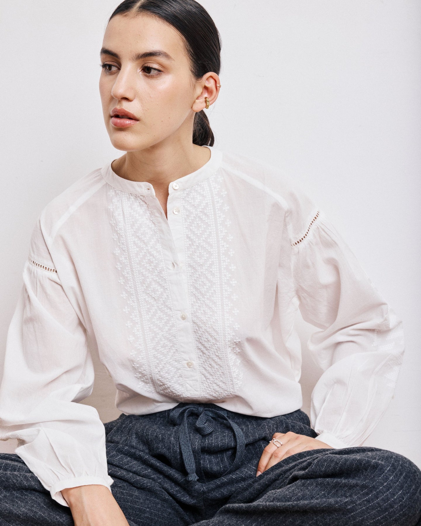 Blouse Celeste Becq55 Celeste Becq550 01-Ecru