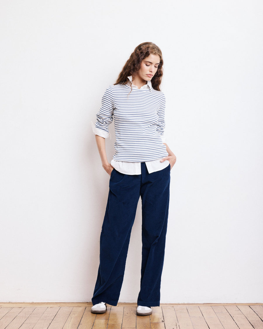 Tshirt Take Betr504 02-Ecru-Navy